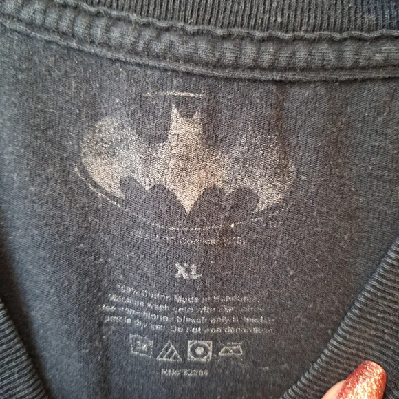 Dark Blue Batman Graphic T-Shirt - Picture 3 of 4